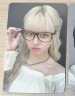 NMIXX ギュジン 1st applemusic 限定 メガネ トレカ 2026年最新】NMixx トレカ applemusicの人気アイテム - メルカリ