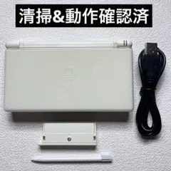 LTa【清掃&動作確認済】NintendoDS Lite クリスタルホワイト本体