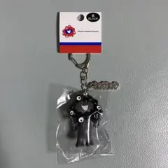 万博 ミャクミャク 立体PVCキーホルダー プレート付 黒
