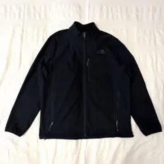 ★美品★ノースフェイス ソフトシェルジャケット ブラック XL