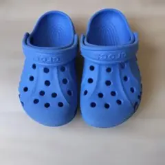 crocs ベビーサンダル ブルー