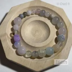 刹那の泡 ブレスレット （ハンドメイド） No.61