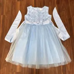 マザウェイズ　水色 フォーマルドレス 130cm