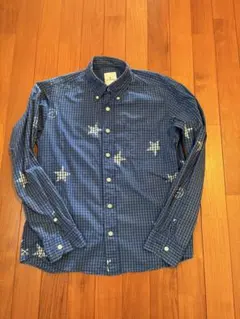 uniform experiment 長袖シャツ 星刺繍