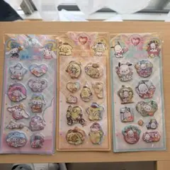 サンリオキャラクターシールセット 3パック