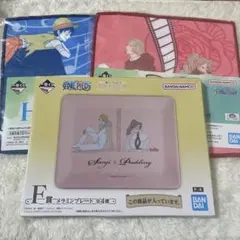 ワンピース ONEPIECE メラミンプレート 皿 サンジ プリン 一番くじ