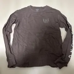 BILLABONG ブラウン ロングスリーブカットソー