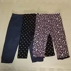 babygap レギンス 70 3本 セット 女の子