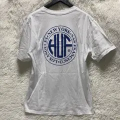 【HUF】ハフ REGIONAL リージョナル Tシャツ　ホワイト　Sサイズ