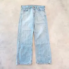 リーバイス569 Levis W33 ブルーデニム 青 古着 ボトム 18795