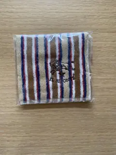 IL BISONTE ストライプタオルハンカチ