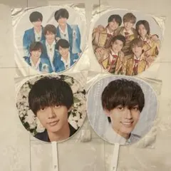 King ＆ Prince キンプリ ペンライト うちわ ファイル　CD銀テ