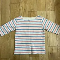 BEAMS mini 長袖カットソー 110 ストライプ　ボーダー