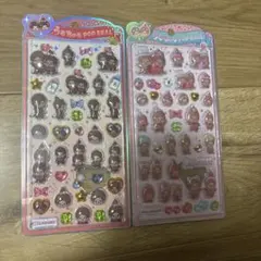 モンチッチ うるちゅるPOPシール　2点セット
