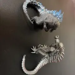 ゴジラ メカゴジラ ソフビ フィギュア 2体セット
