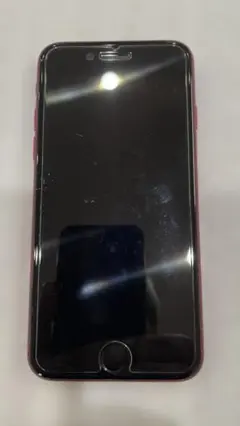 超美品 iPhone SE (第2世代) 64GB 赤 iFaceケース付き