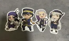 ゴールデンカムイ ステッカーセットA 杉元佐一 アシリパ　白石由竹　尾形百之助