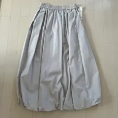 GU バブルヘムミディスカート
