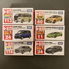 トミカ 初回特別仕様 6台セットのサムネイル