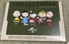 【新品未開封】2026年 スヌーピー 卓上カレンダー