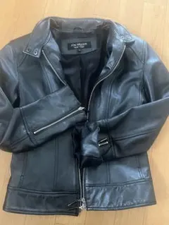 JON WEISER ブラックレザー ジャケット サイズ4