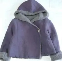 未使用 110 小人コート ハンドメイド 美濃羽まゆみ 韓国こども服 インスタのサムネイル