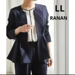 RANAN スーツ　ペプラムスーツ