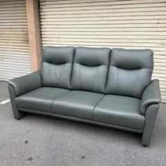 ニトリ　3人用ソファ　ALTA アルタ　半革　 ハイバック ニトリ 3人用ソファ ALTA アルタ 半革 ハイバック - メルカリ
