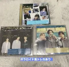 ランダムトレカ入り timelesz because 3形態セット