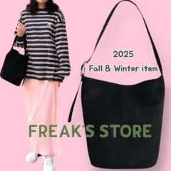 未使用FREAK’S STORE フリークスストアバケツ型フェイクスエードバッグ