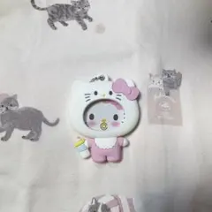 サンリオフォトバッジ付きマスコットチャーム ベビーシリーズ ハローキティ