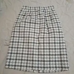 未使用　ミッシュマッシュ　タイトスカート チェック柄