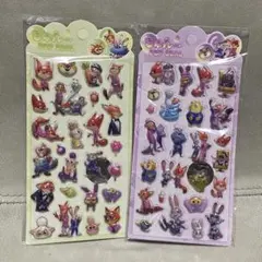 海外　ズートピア 立体　Zootopia 3D ボンボンドロップシール　シール