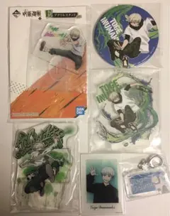 呪術廻戦　狗巻棘　アクリルスタンド　キーホルダー　缶バッジ