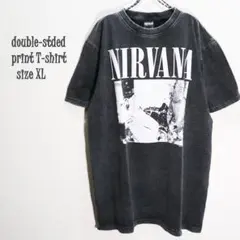 【新品】ビンテージ加工　バンドTシャツ　XL　ニルヴァーナ　909−022-03のサムネイル