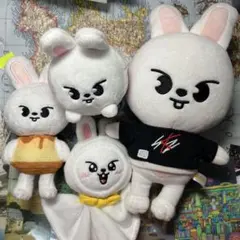 スキズ　リービット　ぬいぐるみ　セット　Stray Kids リノ　skzoo