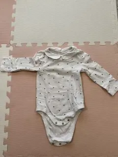 babygap ハート柄 丸襟 ロンパース