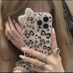 ヒョウ柄 iPhoneケース iPhone16