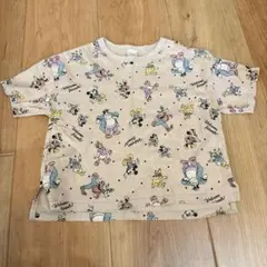 Disney ミッキーキャラクター Tシャツ 110