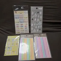 新品未開封タイトルステッカー　ライフログシール　インデックスシール ニコレシピ