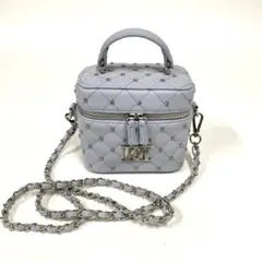 Darich ダーリッチ キルティングショルダー ミニバッグ サックス