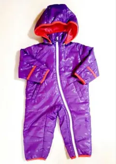 2wayスノーウェア　防寒カバーオール95サイズ 雪遊び、ジャンプスーツ、防寒着