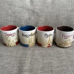 【海外】スターバックス デミタスカップ 4点セット