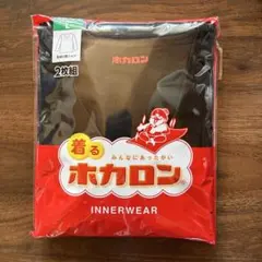 新品未開封　着るホカロン2枚組　長袖Ｌサイズ　メンズ
