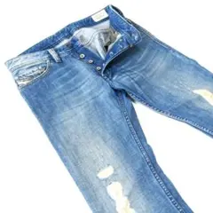 DIESELディーゼルSAFADO▼スリムストレートデニム▼W29約84cm