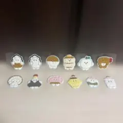 求心フレンズ　　サガラ刺繍シール　　　全12種セットのサムネイル