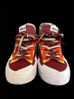 KAWS × sacai × Nike Blazer Low Team Red