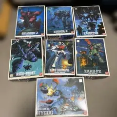 未組立】ガンプラ 旧キット ポケ戦 7箱セット（NT-1・ケンプ