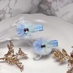 【ベビー・キッズヘアクリップ】ハンドメイド