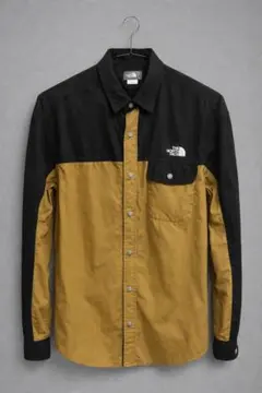 THE NORTH FACEヌプシシャツSサイズ 黒/ベージュ